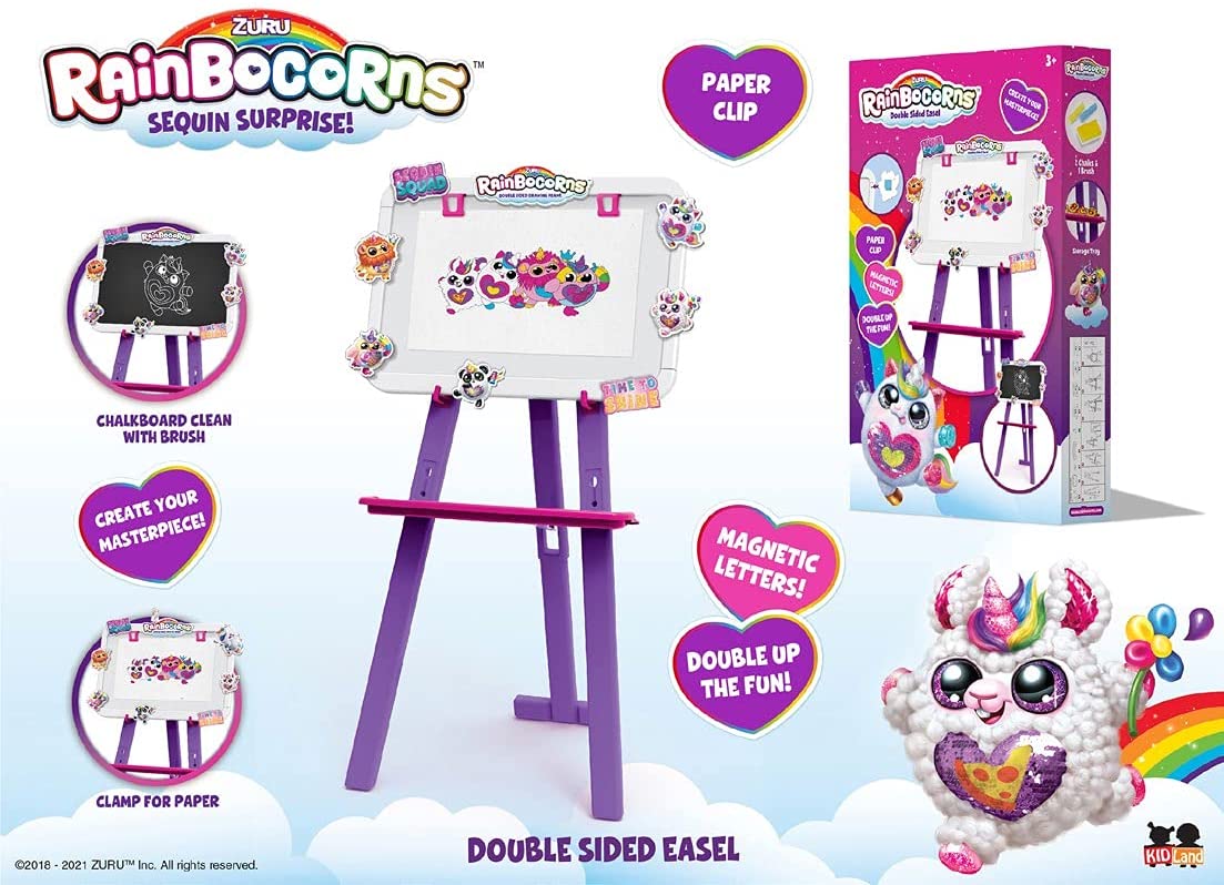 Rainbocorns Double Sided Board Easel RP - RC - 103 - Colorland Toys