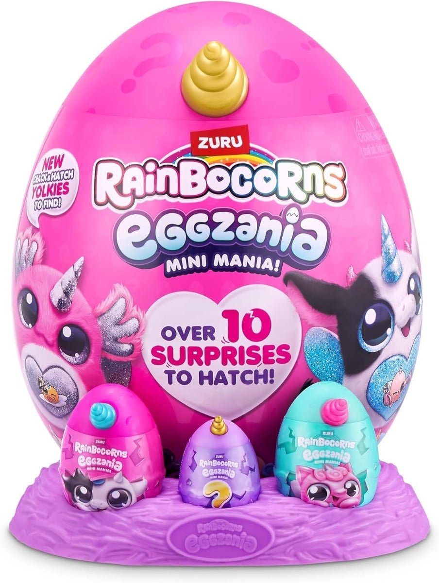 Rainbocorns Eggzania Mini Mania Plush Surprise ZUR - 9296 - Colorland Toys
