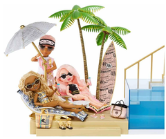 Rainbow High Color Change Pool & Beach Club Playset MGA - 578475 - Colorland Toys