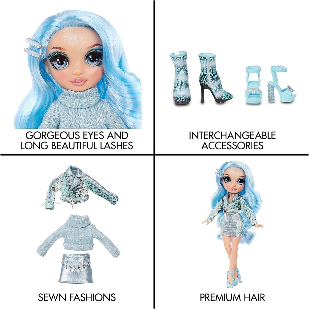 Rainbow High Fashion Doll - Ice Gabriella Icely MGA - 575771 - Colorland Toys