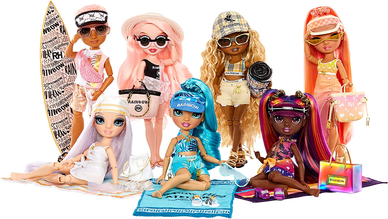 Rainbow High Pacific Coast Fashion Doll - Margot De Perla Opal MGA - 578406 - Colorland Toys