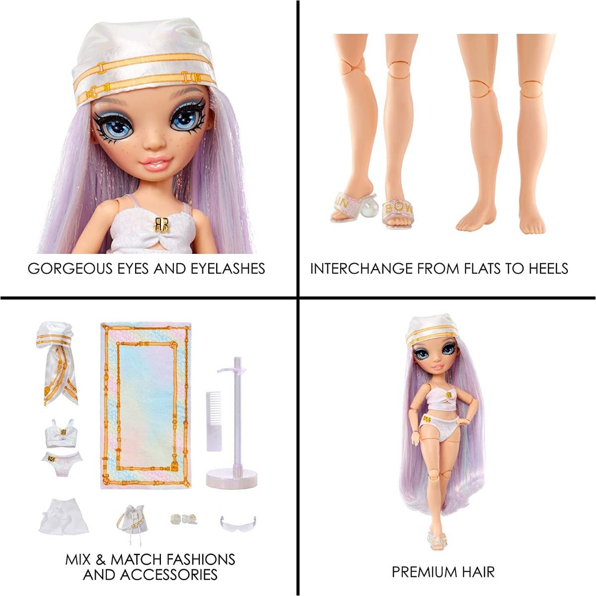 Rainbow High Pacific Coast Fashion Doll - Margot De Perla Opal MGA - 578406 - Colorland Toys