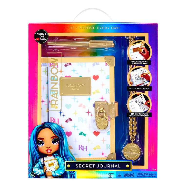 Rainbow High Secret Journal with Lock MGA - 578499 - Colorland Toys