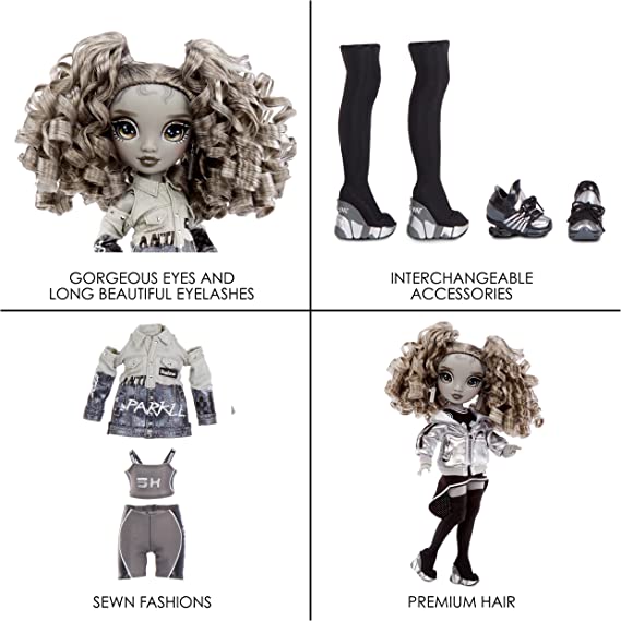 Rainbow High Shadow High Fashion Doll - Nicole Steel MGA - 583585 - Colorland Toys