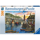 Ravensburger 2D Puzzle Sunrise at the Port 500pcs 15045 - 8 - Colorland Toys