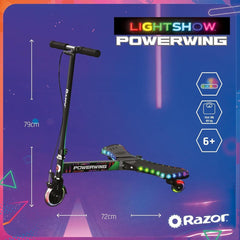 Razor PowerWing Lightshow Caster Scooter 20073315 - Colorland Toys