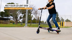 Razor PowerWing Lightshow Caster Scooter 20073315 - Colorland Toys