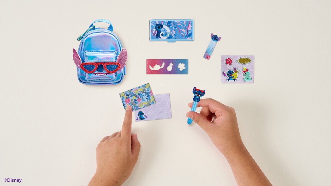 Real Littles Stitch Back Pack with Stationery 25582 - Assorted - Colorland Toys
