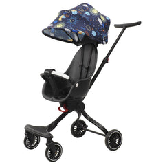 Reclining Baby Stroller Blue S4855 V13 - Colorland Toys