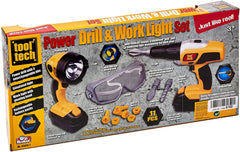 Redbox Tool Tech Power Drill & Work Light Set 65015 - Colorland Toys
