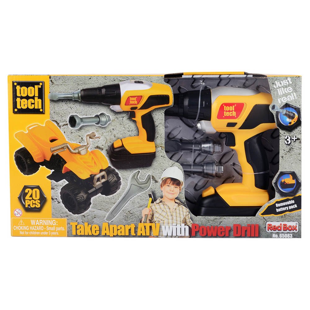 Redbox Tool Tech Take Apart ATV with Power Drill 65083 - Colorland Toys