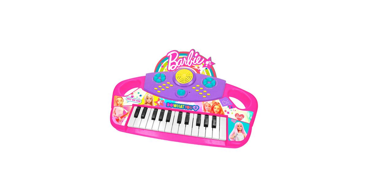 Reig Barbie Electronic Keyboard Multicolor 4408 - Colorland Toys