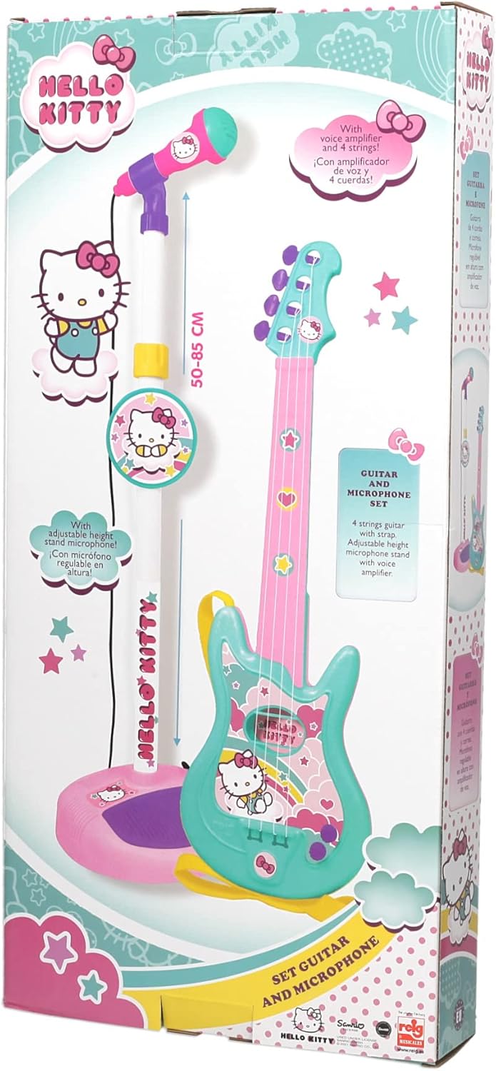Reig Hello Kitty Microphone And Guitar Set 1494 - Colorland Toys
