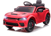 Ride On Car Dodge Challenger SRT 12V/2M, Red - Colorland Toys