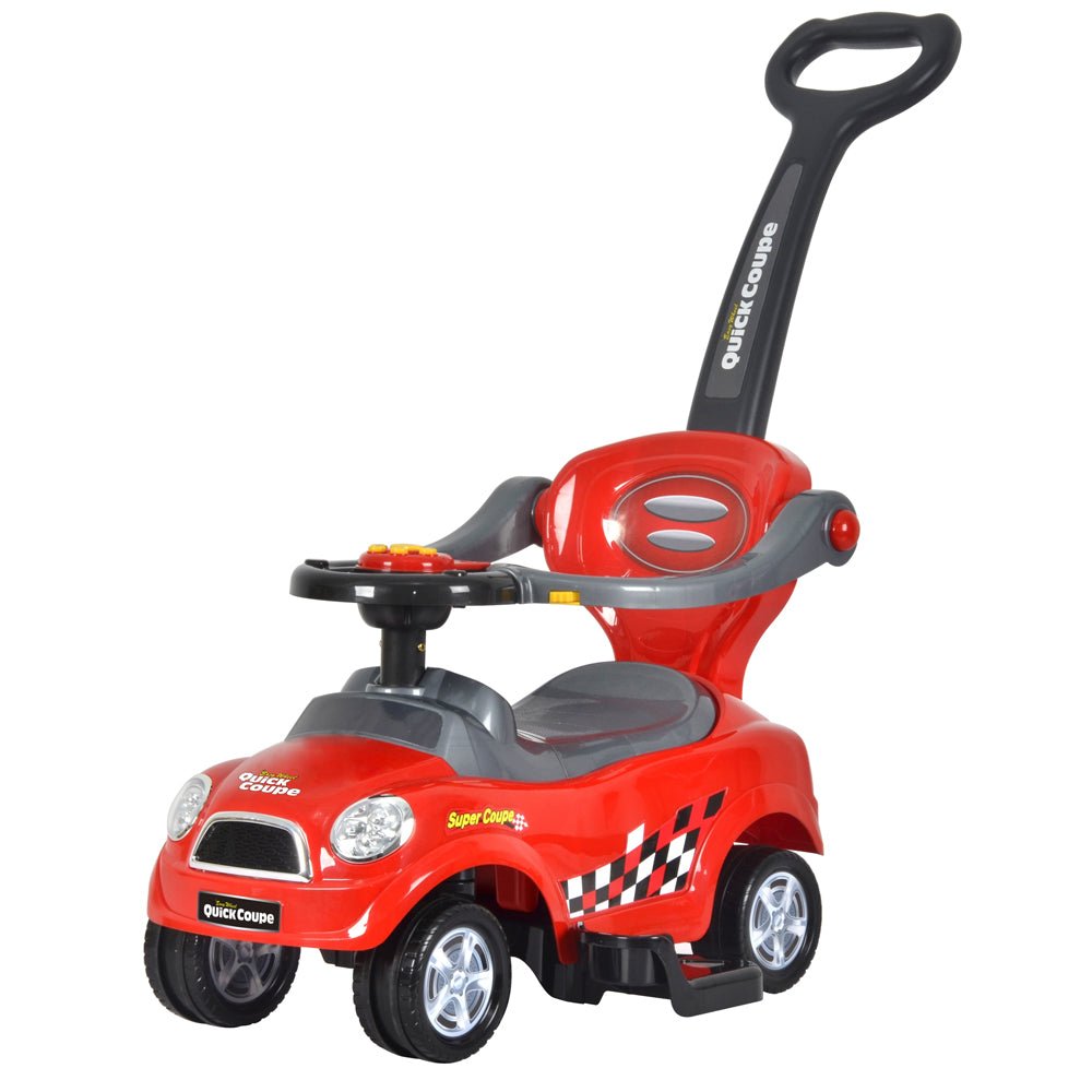 Ride - On Pushing Car Red 321 B5128 - Colorland Toys