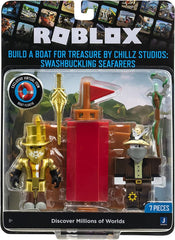 Roblox Game Packs - Build A Boat For Treasure By Chillz Studios Swashbuckling Seafarers ROB0686/10725 - Colorland Toys