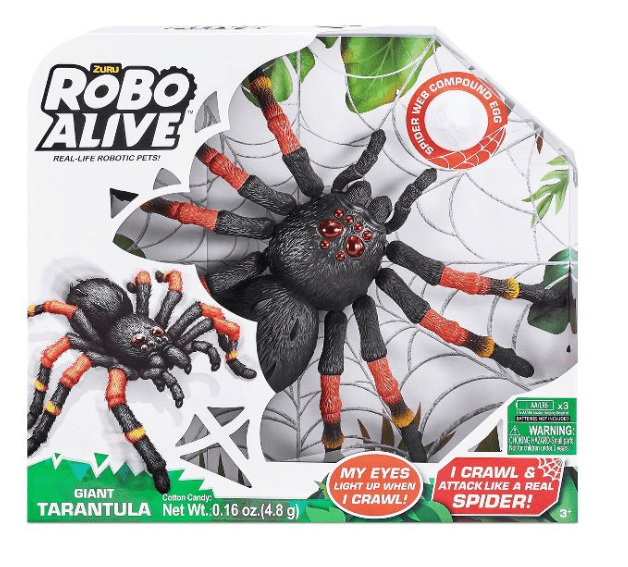 Robo Alive 15" Giant Tarantula Spider S1 7170 - Colorland Toys