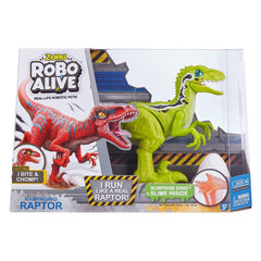 Robo Alive Robotic Rampaging Raptor with Slime Set 25289 - Colorland Toys