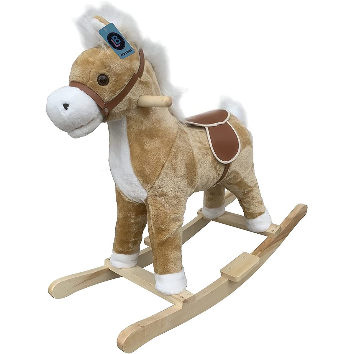 Rocking Horse Beige LB - 501 - Colorland Toys