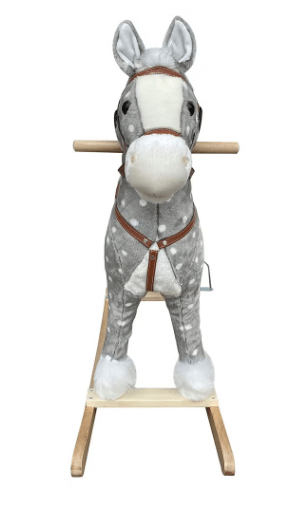 Rocking Horse with Wheel Grey 401W - Colorland Toys