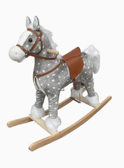 Rocking Horse with Wheel Grey 401W - Colorland Toys
