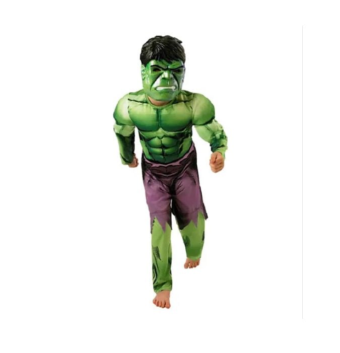 Rubies Avengers Hulk Deluxe Padded Costume Large 889213 - L - Colorland Toys