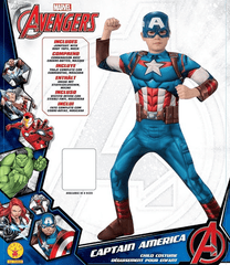 Rubies Captain America Classic Core Costume Small 3 - 4 702563 - S - Colorland Toys
