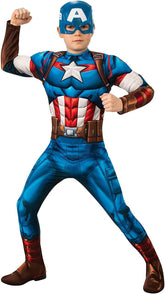 Rubies Deluxe Captain America Core Medium 301004-M - Colorland Toys