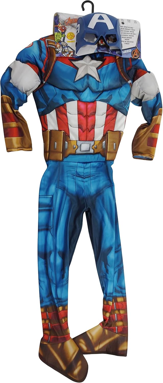 Rubies Deluxe Captain America Core Medium 301004-M - Colorland Toys