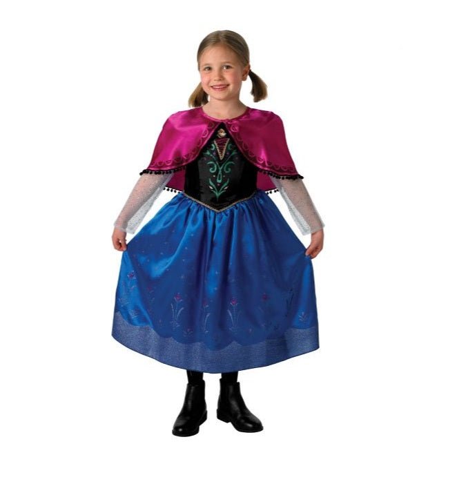 Rubies Frozen Anna Deluxe Dress Large 889545 - L - Colorland Toys