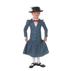 Rubies Mary Poppins Girl Costume Medium 5 - 6 888832 - M - Colorland Toys