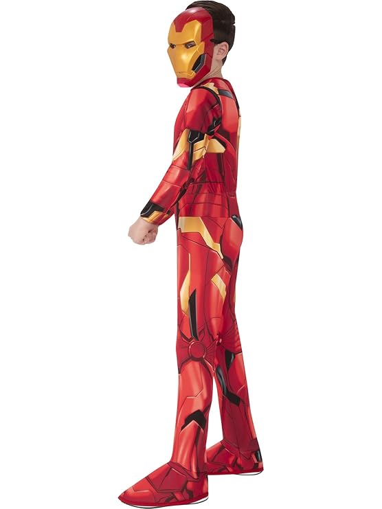 Rubies Official Marvel Avengers Iron Man Classic Costume Large 7 - 8 702024 - L - Colorland Toys