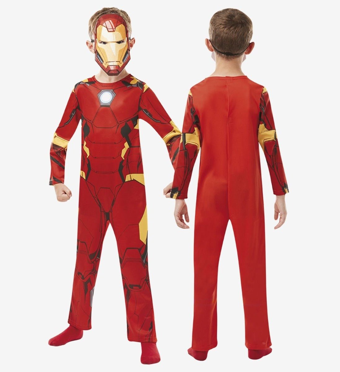 Rubies Official Marvel Avengers Iron Man Classic Costume Small 3 - 4 702024 - S - Colorland Toys