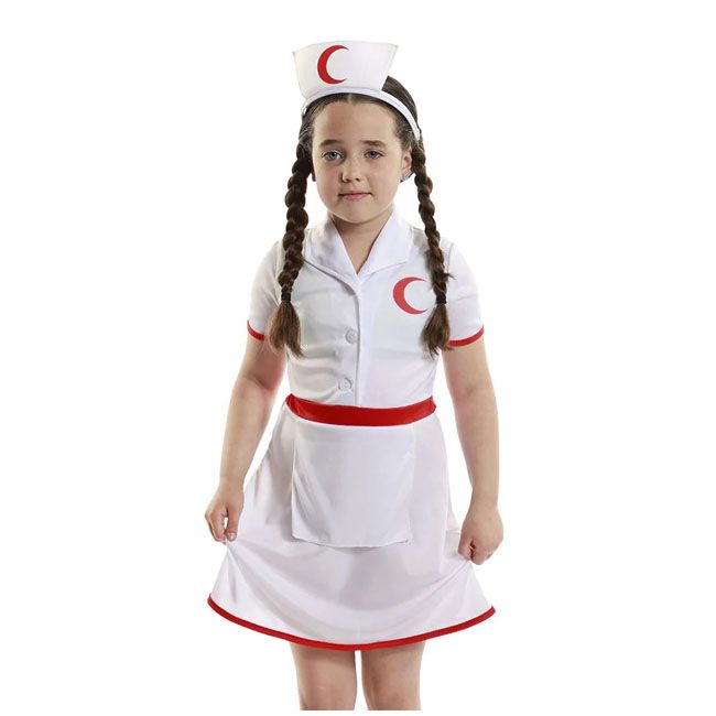 Rubies Red Crescent Nurse Costume Medium 83363 - M - Colorland Toys