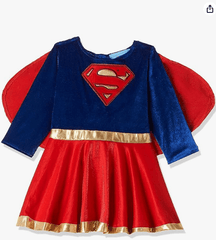 Rubies Supergirl Baby Costume 18 - 24m 300688 - Colorland Toys