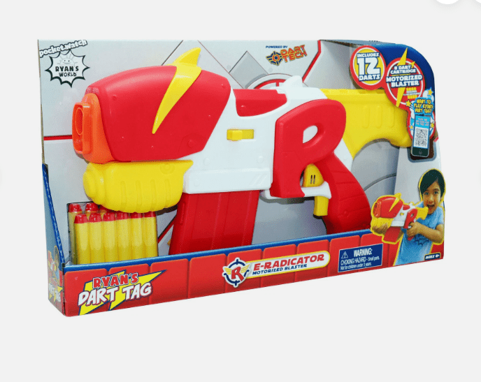 Ryan's World Foam Dart Tag E - Radicator Motorized Blaster 20483 - Colorland Toys