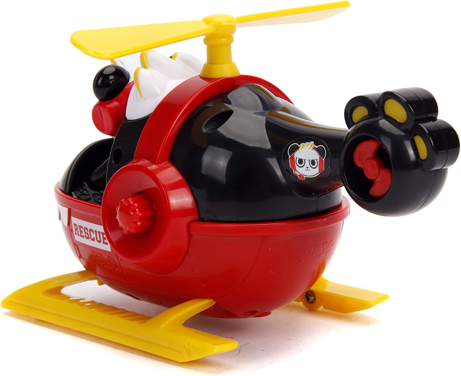 Ryan's World Rescue Helicopter and Panda Figure 253193001 - Colorland Toys
