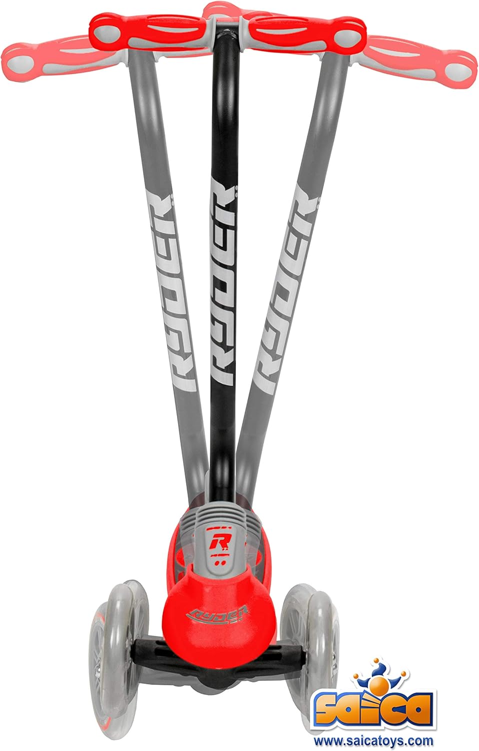 Ryder 3W Scooter Neo Light Red RY3404K - Colorland Toys