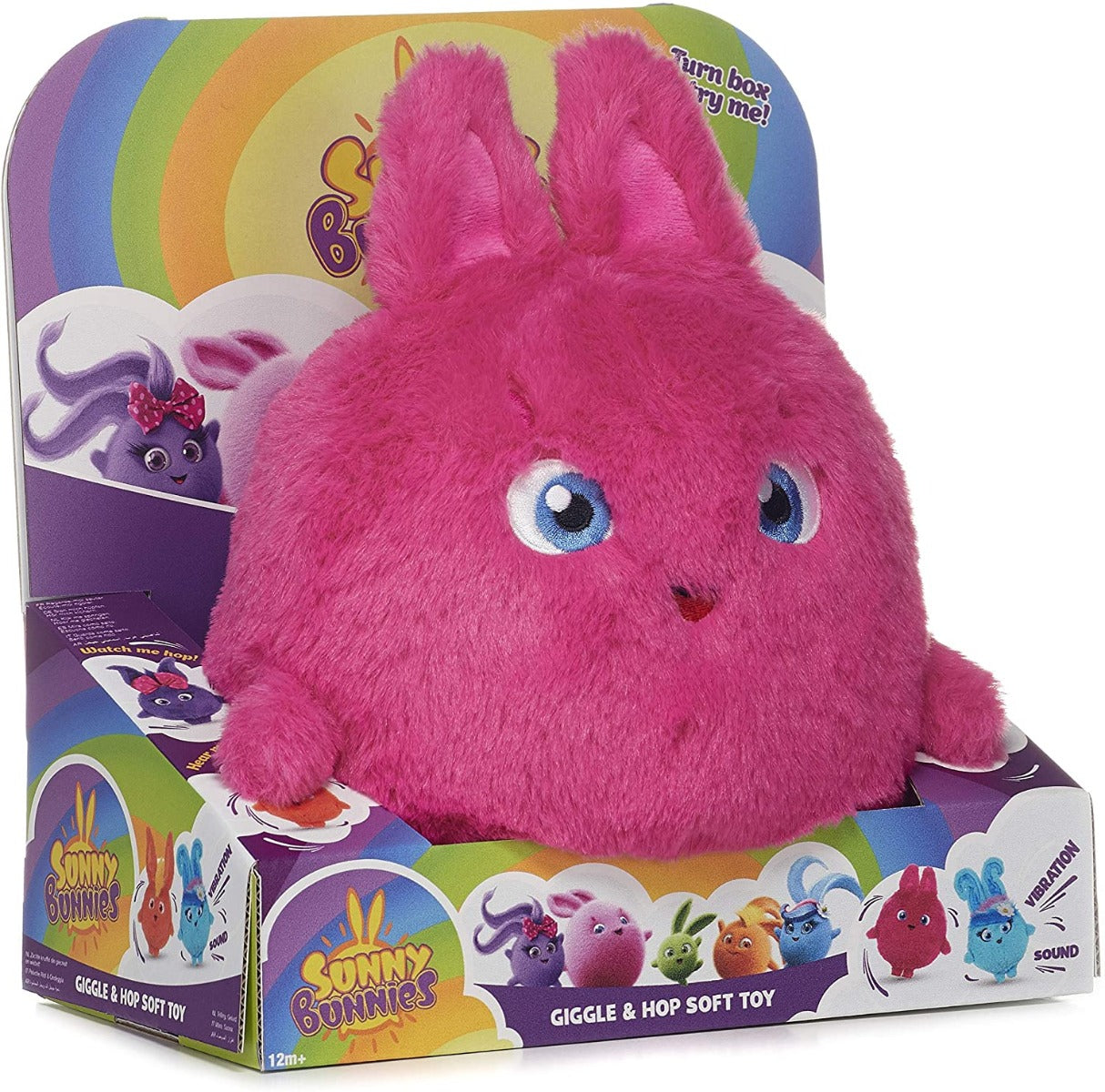 Sunny Bunnies Large Plush Giggle and Hop Big Boo 37430 - Colorland Toys