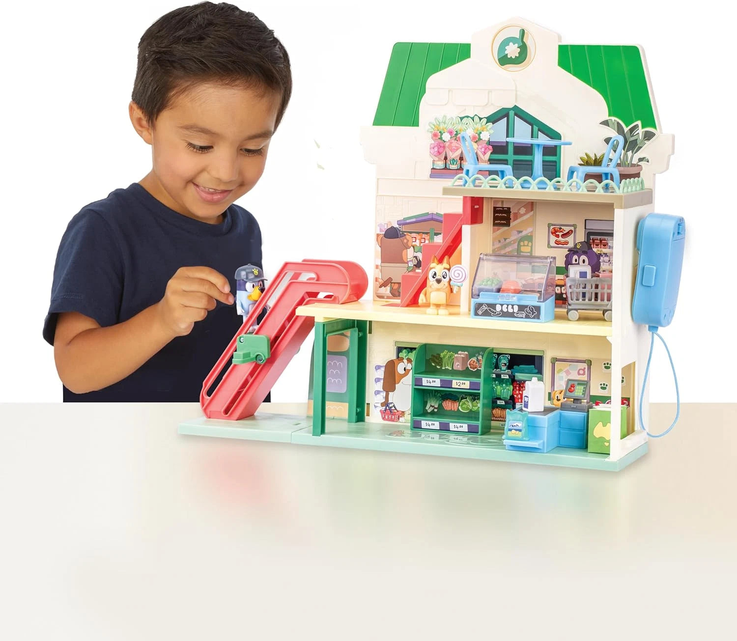 Bluey S13 Lets Play Chef Supermarket Playset 18918 - Colorland Toys