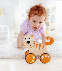 Hape Dante Push And Go Wooden Pull Along Toy - Colorland Toys