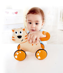 Hape Dante Push And Go Wooden Pull Along Toy - Colorland Toys