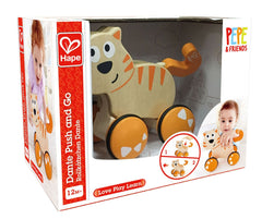 Hape Dante Push And Go Wooden Pull Along Toy - Colorland Toys