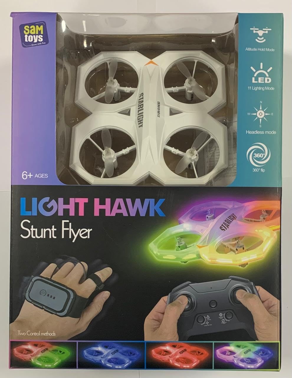 Sam Toys Light Hawk Stunt Flyer M46 - Colorland Toys