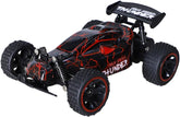 SAM TOYS Luminous 1:18 Racing RC Car – 2.4GHz, 3 Light Modes, Red - Colorland Toys
