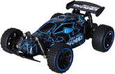SAM TOYS Luminous 1:18 Racing RC Car – 3 Light Modes – Blue - Colorland Toys