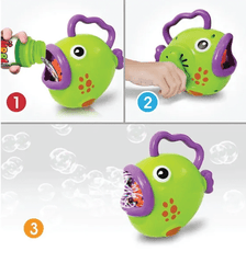 Sam Toys Manual Fun Fish Bubble Machine - Colorland Toys