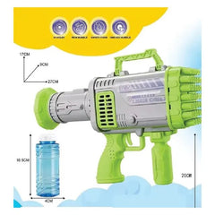 Sam Toys One key Bubble Gun With Light - Colorland Toys