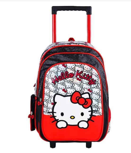 Sanrio Hello Kitty Brightening your Day Trolley Bag 16inch TBT23INDT18 - 16 - Colorland Toys