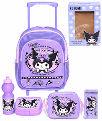 Sanrio Kuromi 5 In 1 Trolley Bag 14-Inch FKVPT14-406 - Colorland Toys